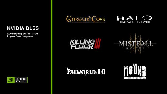 NVIDIA rozširuje DLSS 4.5 do Halo: Campaign Evolved, Palworldu a ďalších hier